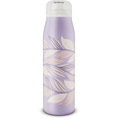 Alfi Botella de Aislamiento - Termo para niños 0,5l Hojas Lila - Botella térmica Alfi Botella de Aislamiento - Termo para niños 0,5l Hojas Lila - Botella térmica