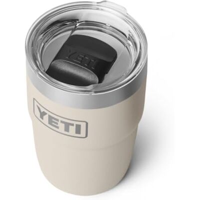 YETI Rambler Stackable Cup with Durasip Ceramic Lining, Vacuum Insulated Stainless Steel Cup with Magslider Lid, Cape Taupe, 8 oz (236 ml) YETI Rambler Stackable Cup with Durasip Ceramic Lining, Vacuum Insulated Stainless Steel Cup with Magslider Lid, Cape Taupe, 8 oz (236 ml)