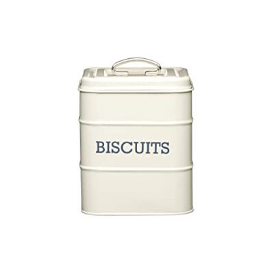 KitchenCraft Living Nostalgia Tarro de Galletas, Vintage, Antique Cream, 14,5 x 19 cm KitchenCraft Living Nostalgia Tarro de Galletas, Vintage, Antique Cream, 14,5 x 19 cm
