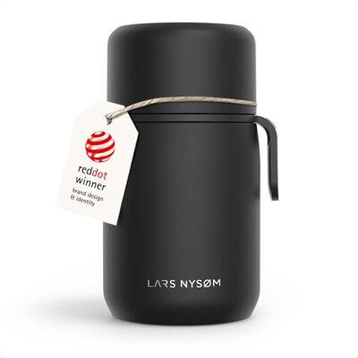 LARS NYSØM Tarro Térmico de Acero Inoxidable 700ml Termo Comida Caliente Recipiente Hermético para Comida 9h Caliente 12h Frío Termo de Boca Ancha para Sopas Trabajo y Viaje Fiambrera Termica LARS NYSØM Tarro Térmico de Acero Inoxidable 700ml Termo Comida Caliente Recipiente Hermético para Comida 9h Caliente 12h Frío Termo de Boca Ancha para Sopas Trabajo y Viaje Fiambrera Termica