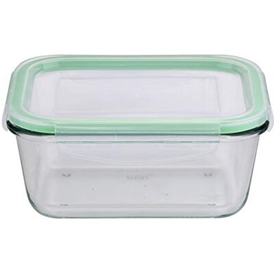 San Ignacio Hermetico Rectangular 850ml Cristal ordesa, Borosilicato, 850 ml San Ignacio Hermetico Rectangular 850ml Cristal ordesa, Borosilicato, 850 ml