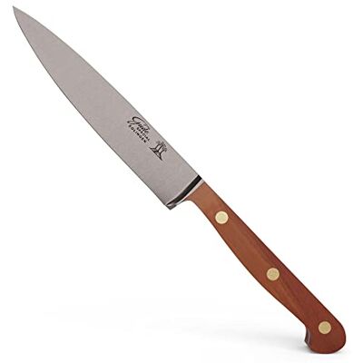 Güde Solingen Tradición Cuchillo mechador forjado, 13 cm, madera de ciruela, K., Hecho a mano en Alemania Güde Solingen Tradición Cuchillo mechador forjado, 13 cm, madera de ciruela, K., Hecho a mano en Alemania