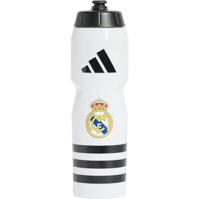 Adidas Unisex adulto Rmcf Real Madrid Bottle Bottle, white/black, One Size Adidas Unisex adulto Rmcf Real Madrid Bottle Bottle, white/black, One Size