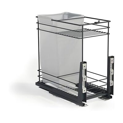 EMUCA Carro extraíble Titane, con cestas y Bolsa para Pan, fijación Inferior, Cierre Suave, para módulo de Cocina de 300mm, Acero, Cromado EMUCA Carro extraíble Titane, con cestas y Bolsa para Pan, fijación Inferior, Cierre Suave, para módulo de Cocina de 300mm, Acero, Cromado