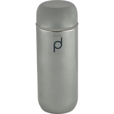 Grunwerg - Drink Pod - 200ml - Termo de vacío - Espejo metálico - Doble pared - A prueba de fugas Grunwerg - Drink Pod - 200ml - Termo de vacío - Espejo metálico - Doble pared - A prueba de fugas