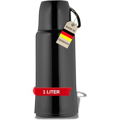 Helios Modelo Q100 - Botella Aislante 1L - Negro Helios Modelo Q100 - Botella Aislante 1L - Negro