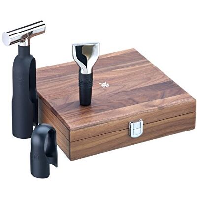 WMF Sommelier Vino Set, Plástico, Negro WMF Sommelier Vino Set, Plástico, Negro