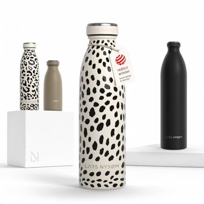 LARS NYSØM Botella Agua Acero Inoxidable 500ml Aislada Botella Termica Botella de Agua Termo Botellas para Bebidas 12h Caliente 24h Frío Cantimplora a Prueba de Fugas para Deportes Bicicleta LARS NYSØM Botella Agua Acero Inoxidable 500ml Aislada Botella Termica Botella de Agua Termo Botellas para Bebidas 12h Caliente 24h Frío Cantimplora a Prueba de Fugas para Deportes Bicicleta