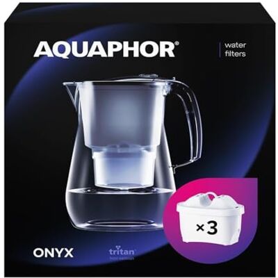 Jarra filtradora AQUAPHOR Onyx - 4,2L - Reduce sarcal y cloro Jarra filtradora AQUAPHOR Onyx - 4,2L - Reduce sarcal y cloro