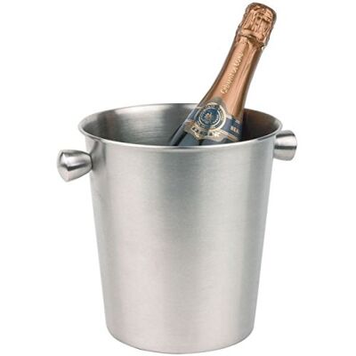 Enfriador de vino y espumoso en plata APS - Diámetro 20cm, altura 20.5cm Enfriador de vino y espumoso en plata APS - Diámetro 20cm, altura 20.5cm