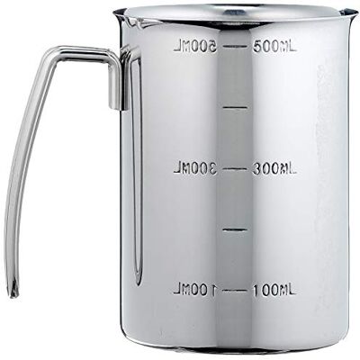 Jarra de cocina de acero inoxidable Kuchenprofi - 0,5 L Jarra de cocina de acero inoxidable Kuchenprofi - 0,5 L