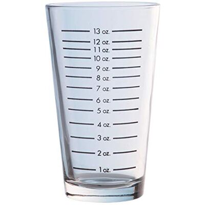 Piazza Effepi Srl 474902 - Set con 6 vasos graduados para cóctelera Boston - Juego de cóctel Piazza Effepi Srl 474902 - Set con 6 vasos graduados para cóctelera Boston - Juego de cóctel