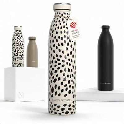 LARS NYSØM Botella Agua Acero Inoxidable 750ml Aislada Botella Termica Botella de Agua Termo Botellas para Bebidas 12h Caliente 24h Frío Cantimplora a Prueba de Fugas para Deportes Bicicleta LARS NYSØM Botella Agua Acero Inoxidable 750ml Aislada Botella Termica Botella de Agua Termo Botellas para Bebidas 12h Caliente 24h Frío Cantimplora a Prueba de Fugas para Deportes Bicicleta