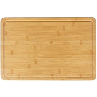 Russell Hobbs Element Tabla de cortar de madera – Tabla de cortar de bambú con certificación FSC®, ranura exterior para recoger jugos, bloque de carnicero, bandeja para servir charcutería Russell Hobbs Element Tabla de cortar de madera – Tabla de cortar de bambú con certificación FSC®, ranura exterior para recoger jugos, bloque de carnicero, bandeja para servir charcutería