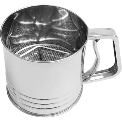 FMprofessional Tamizador para harina (Acero Inoxidable, diámetro: 12 cm) FMprofessional Tamizador para harina (Acero Inoxidable, diámetro: 12 cm)
