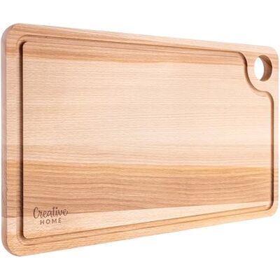Creative Tabla Cortar Cocina de Madera Grande 42 x 24,5 x 1,5 cm Creative Tabla Cortar Cocina de Madera Grande 42 x 24,5 x 1,5 cm