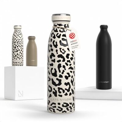 LARS NYSØM Botella Agua Acero Inoxidable 500ml Aislada Botella Termica Botella de Agua Termo Botellas para Bebidas 12h Caliente 24h Frío Cantimplora a Prueba de Fugas para Deportes Bicicleta LARS NYSØM Botella Agua Acero Inoxidable 500ml Aislada Botella Termica Botella de Agua Termo Botellas para Bebidas 12h Caliente 24h Frío Cantimplora a Prueba de Fugas para Deportes Bicicleta