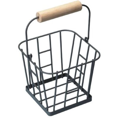 KitchenCraft Living Nostalgia Cesta para Huevos Metálica 16 x 16 x 13.5 cm KitchenCraft Living Nostalgia Cesta para Huevos Metálica 16 x 16 x 13.5 cm