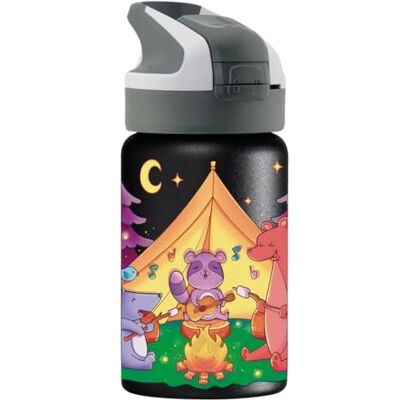 LAKEN Botella térmica AC. INOX. 0,35 L. Animal Camping LAKEN Botella térmica AC. INOX. 0,35 L. Animal Camping