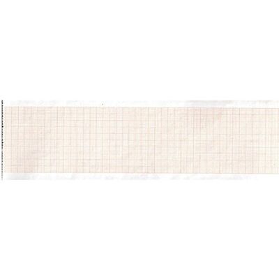 GIMA Rollo de papel térmico ECG, rejilla naranja, 63 mm x 30 m, 63x30, Biocare GIMA Rollo de papel térmico ECG, rejilla naranja, 63 mm x 30 m, 63x30, Biocare