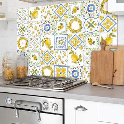 Unbranded - Lemon - 84x60 cm - Kitchen Splashback Unbranded - Lemon - 84x60 cm - Kitchen Splashback