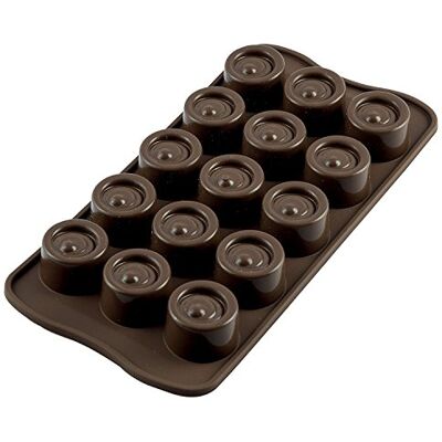 Molde de Chocolate Vertigo de Silikomart 194693 - Molde para hornear Molde de Chocolate Vertigo de Silikomart 194693 - Molde para hornear