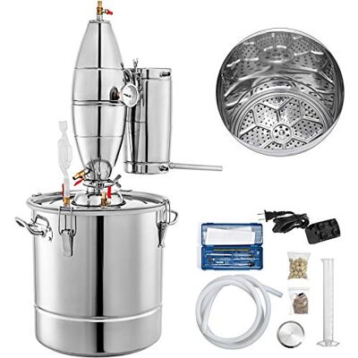 VEVOR Equipo de Agua Destilada de Moonshine Se Puede Utilizar como Tanque de Fermentación para Fermentar Bebidas o Condimentos (18.5 Galones) VEVOR Equipo de Agua Destilada de Moonshine Se Puede Utilizar como Tanque de Fermentación para Fermentar Bebidas o Condimentos (18.5 Galones)