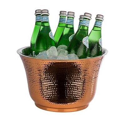 Enfriador de botellas de acero inoxidable APS - 8L, Plata, 33x20x33cm Enfriador de botellas de acero inoxidable APS - 8L, Plata, 33x20x33cm