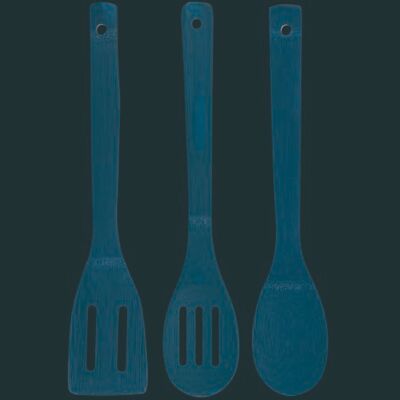 San Ignacio Set de 3 Utensilios de cocina en Bambú natural de San Ignacio Set de 3 Utensilios de cocina en Bambú natural de