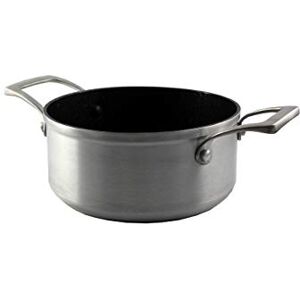 Bastilipo Titanium pro 24CA, cacerola de aluminio fundido de 24cm, antiadherente a la piedra Bastilipo Titanium pro 24CA, cacerola de aluminio fundido de 24cm, antiadherente a la piedra