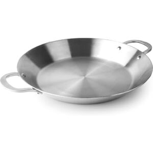 LACOR Paellera Inducción, Paellera Acero Inoxidable TriChef, Tecnología TriCapa, Asas Inoxidables, Inducción y Horno, 5 Raciones, Fácil Limpieza, Lavavajillas, ø de 34 cm y Altura de 5 cm LACOR Paellera Inducción, Paellera Acero Inoxidable TriChef, Tecnología TriCapa, Asas Inoxidables, Inducción y Horno, 5 Raciones, Fácil Limpieza, Lavavajillas, ø de 34 cm y Altura de 5 cm