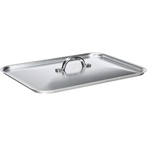 Baldassare Agnelli Ollas Cubierta Agnelli para Tostador Rectangular, BLTF Aluminio, Plata, 32X23 cm Baldassare Agnelli Ollas Cubierta Agnelli para Tostador Rectangular, BLTF Aluminio, Plata, 32X23 cm