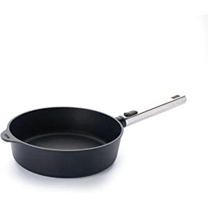 Woll Diamond Logic XR Pro Sartén alta (24 cm de diámetro, 7 cm de alto, con mango de acero inoxidable extraíble, apta para todo tipo de cocinas, aluminio fundido, revestimiento antiadherente, apta Woll Diamond Logic XR Pro Sartén alta (24 cm de diámetro, 7 cm de alto, con mango de acero inoxidable extraíble, apta para todo tipo de cocinas, aluminio fundido, revestimiento antiadherente, apta