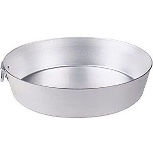 Baldassare Agnelli Ollas Agnelli Tortiera con Anillo cónico BLTF Aluminio, Plata, 26 cm Baldassare Agnelli Ollas Agnelli Tortiera con Anillo cónico BLTF Aluminio, Plata, 26 cm
