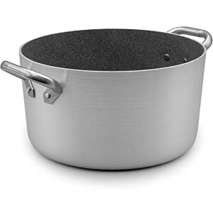 Baldassare Agnelli Pentole Agnelli Linea Shark Skin Cacerola alta, antiadherente, con 2 asas de acero inoxidable, 28 cm Baldassare Agnelli Pentole Agnelli Linea Shark Skin Cacerola alta, antiadherente, con 2 asas de acero inoxidable, 28 cm