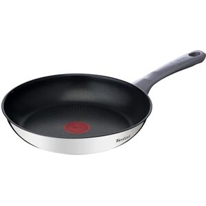 Tefal Daily Cook Sartén de 24 cm, Apto inducción, antiadherente, revestimiento titanio, Thermo-signal,apto lavavajillas y horno, acero inoxidable Tefal Daily Cook Sartén de 24 cm, Apto inducción, antiadherente, revestimiento titanio, Thermo-signal,apto lavavajillas y horno, acero inoxidable