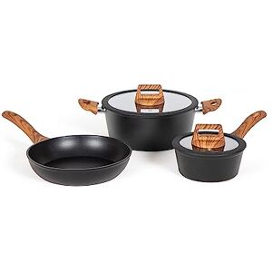 LIVOO Feel good moments Batterie de cuisine 5 pieces Noir MZP147 LIVOO Feel good moments Batterie de cuisine 5 pieces Noir MZP147