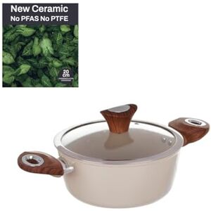 Olla de cerámica Kasanova 20cm con tapa - Utensilios de cocina Olla de cerámica Kasanova 20cm con tapa - Utensilios de cocina