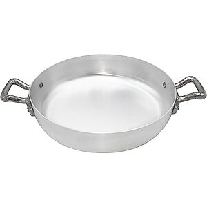 Baldassare Agnelli Ollas Agnelli Pan de Aluminio BLTF, con 2 Asas en Acero Inoxidable, Plata, 18 cm Baldassare Agnelli Ollas Agnelli Pan de Aluminio BLTF, con 2 Asas en Acero Inoxidable, Plata, 18 cm