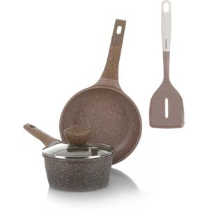 altri brand KASANOVA Evolution - 5 piezas - recubrimiento a base de agua de 4 capas - induction apto - Juego de ollas antiadherentes altri brand KASANOVA Evolution - 5 piezas - recubrimiento a base de agua de 4 capas - induction apto - Juego de ollas antiadherentes