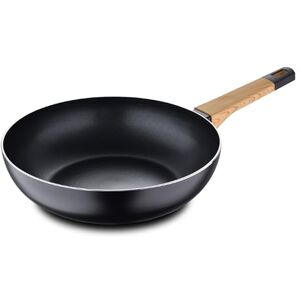 Bergner Earth Sartén de Cocina de 28x7,5 cm Con Tapa Color Negro Fabricada en Aluminio Prensado con Agarres Ergonómicos de Madera Menaje de Cocina Compatible con Todo Tipo de Cocinas Bergner Earth Sartén de Cocina de 28x7,5 cm Con Tapa Color Negro Fabricada en Aluminio Prensado con Agarres Ergonómicos de Madera Menaje de Cocina Compatible con Todo Tipo de Cocinas