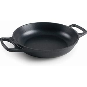 LACOR Paellera Mini de Aluminio Fundido 100% libre PFOA, Antiadherente Bicapa, Apto para Inducción, Ø 20 x 4,5cm, Negro LACOR Paellera Mini de Aluminio Fundido 100% libre PFOA, Antiadherente Bicapa, Apto para Inducción, Ø 20 x 4,5cm, Negro