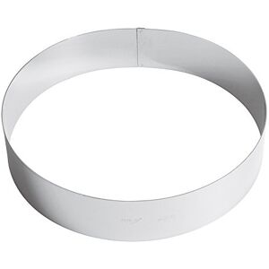 PADERNO 47534 Anillo para Pasteles - Acero inoxidable, 28cm, Repostería y Horneado PADERNO 47534 Anillo para Pasteles - Acero inoxidable, 28cm, Repostería y Horneado