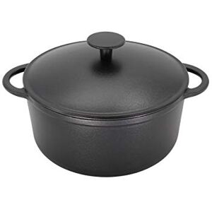 KRÜGER Karl, Pan de Hierro Fundido de Res, Modelo Rustica, Negro, 20 cm KRÜGER Karl, Pan de Hierro Fundido de Res, Modelo Rustica, Negro, 20 cm