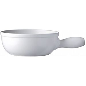 Spring Eco Fondue tipo Caquelon, 24 cm, color blanco Spring Eco Fondue tipo Caquelon, 24 cm, color blanco