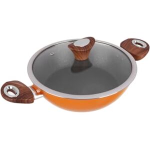 KASANOVA Sartén 24 cm - Naranja - Utensilios de cocina KASANOVA Sartén 24 cm - Naranja - Utensilios de cocina