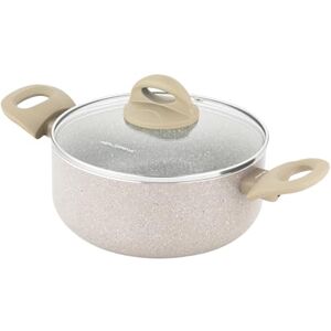 Florina Olla de aluminio ISLA 2,4L I 20 cm I Cacerola de aluminio con revestimiento antiadherente I Calentamiento rápido y uniforme I Asas suaves al tacto I Diseño estético Florina Olla de aluminio ISLA 2,4L I 20 cm I Cacerola de aluminio con revestimiento antiadherente I Calentamiento rápido y uniforme I Asas suaves al tacto I Diseño estético