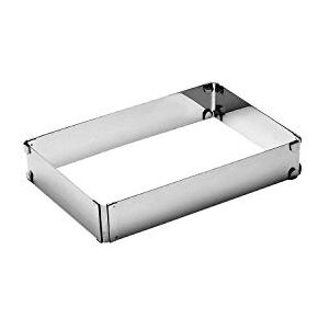 APS sartenes ajustables de acero inoxidable, 19 x 28/34 x 54 x 5 cm APS sartenes ajustables de acero inoxidable, 19 x 28/34 x 54 x 5 cm