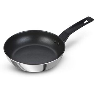 Prestige - Frying Pan - Stainless Steel - Dimpled Surface - Sartén Prestige - Frying Pan - Stainless Steel - Dimpled Surface - Sartén