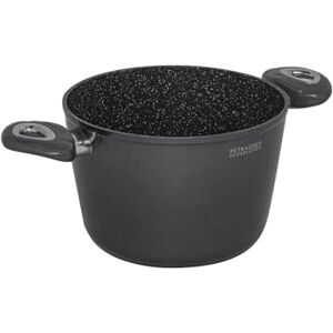 Aeternum , Petragres Ecosolution Olla antiadherente, diámetro 24 cm, Full Induction, apta para inducción, revestimiento PFAS FREE, gris oscuro Aeternum , Petragres Ecosolution Olla antiadherente, diámetro 24 cm, Full Induction, apta para inducción, revestimiento PFAS FREE, gris oscuro